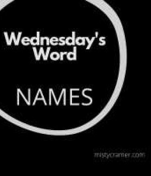 Wednesday's Word: NAMES