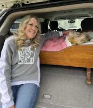 Granddaughter of Deer Acres brings Rock-A-Bye-Baby Home