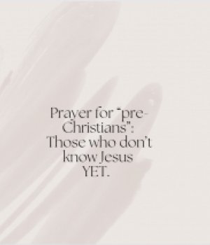 Prayer for 