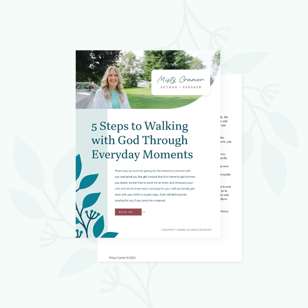 Steps to walk with god